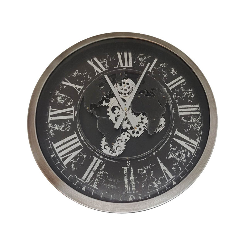 Berkeley Metal Wall Clock