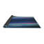 Tapis rayé bleu-36271005