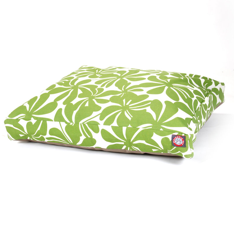 Coussin Caban, Grand (l 36 po x P 44 po x H 5 po) ;, Sauge