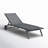 Lowder Outdoor Metal Chaise Lounge
