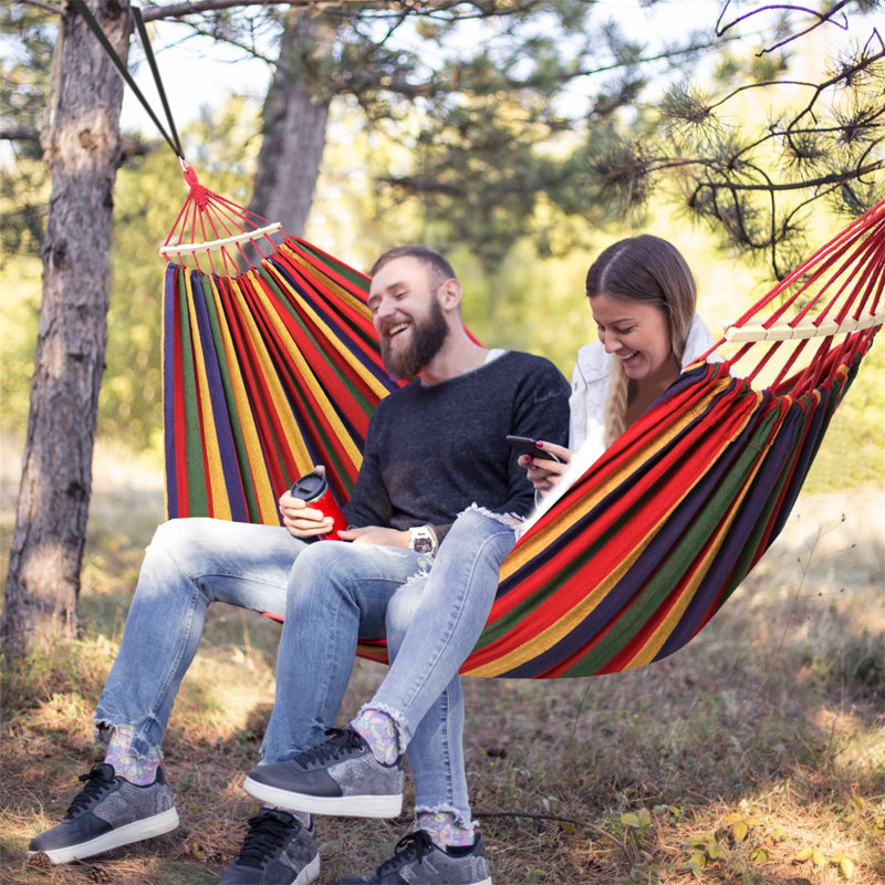 Camyrah Classic Hammock, Red/Green/Yellow