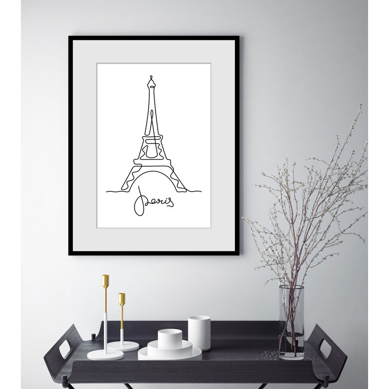 Paris - Single Picture Frame Print