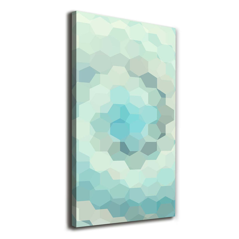 Abstraction Canvas Background - Wrapped Canvas Print
