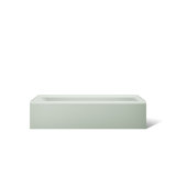 Bellwether® 60" x 30.25" Alcove Soaking Cast Iron Bathtub