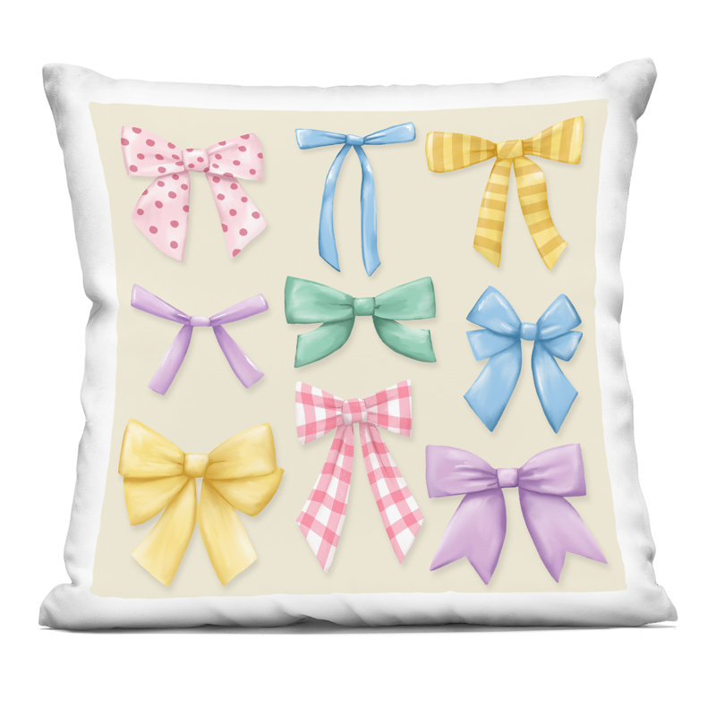 Coussin décoratif imprimé de jolis motifs par Jilly Jack Designs
