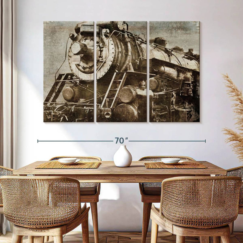 Mehar Engine Locomotive, 42'' H X 65'' W