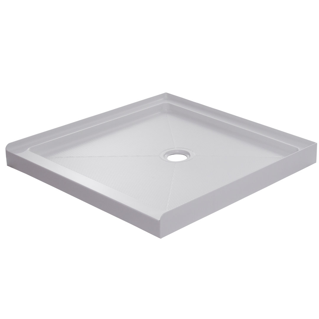 36'' W 36'' D Square Single Shower Base Craft + Main