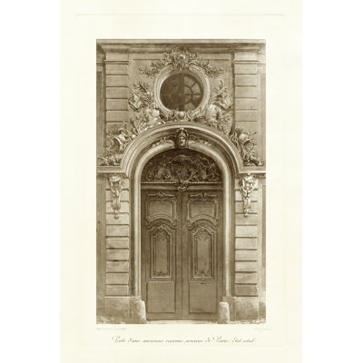 Ornamental Door I by Marcel Lambert - Wrapped Canvas Print