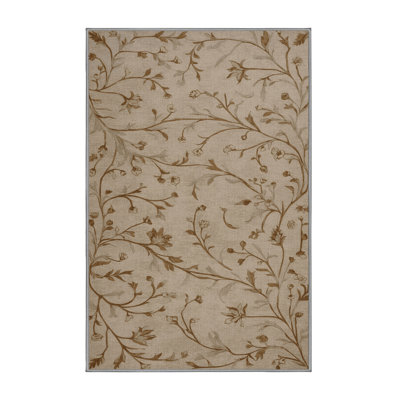 Machine Washable Persian Gray Area Rug