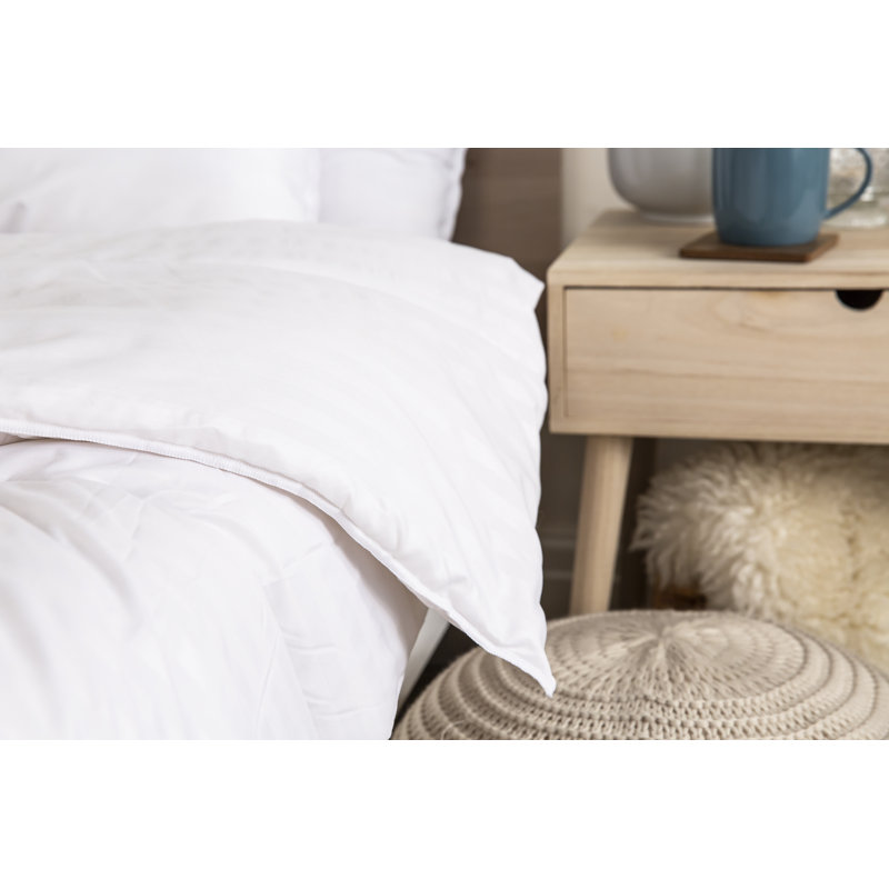 Snuggledown Scandinavian Hollowfibre 4.5 Tog Summer Duvet, Single