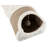 TRIXIE Cuddly Cat Tunnel & Condos, 2 Cat Caves Connected with Playful Peek-a-Boo Tunnel, Sisal Scratching Surface, Dangling Cat Toys-493091151