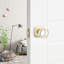 Luna Passage Knob, Satin Brass-69266338