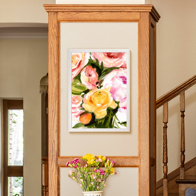 « sependy i » par paul cezanne-photo-cadre, reproduction d’art, H 28 po x l 38 po x 1,25 po, Toile blanche encadrée