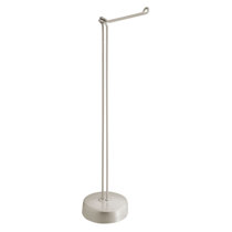 ONFRJFVR alibb-j974 Free Standing Toilet Paper Holder Finish: Silver