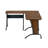 Buettner L-Shaped Metal Base Computer Desk