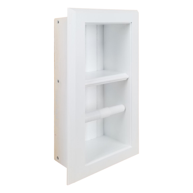 Porte-papier hygiénique Butler, Émail blanc