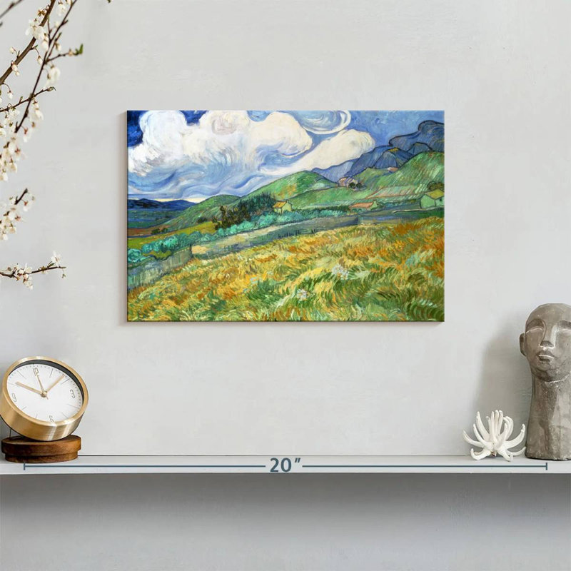 Alvord Landscape From Saint Remy, 8" H x 12" W