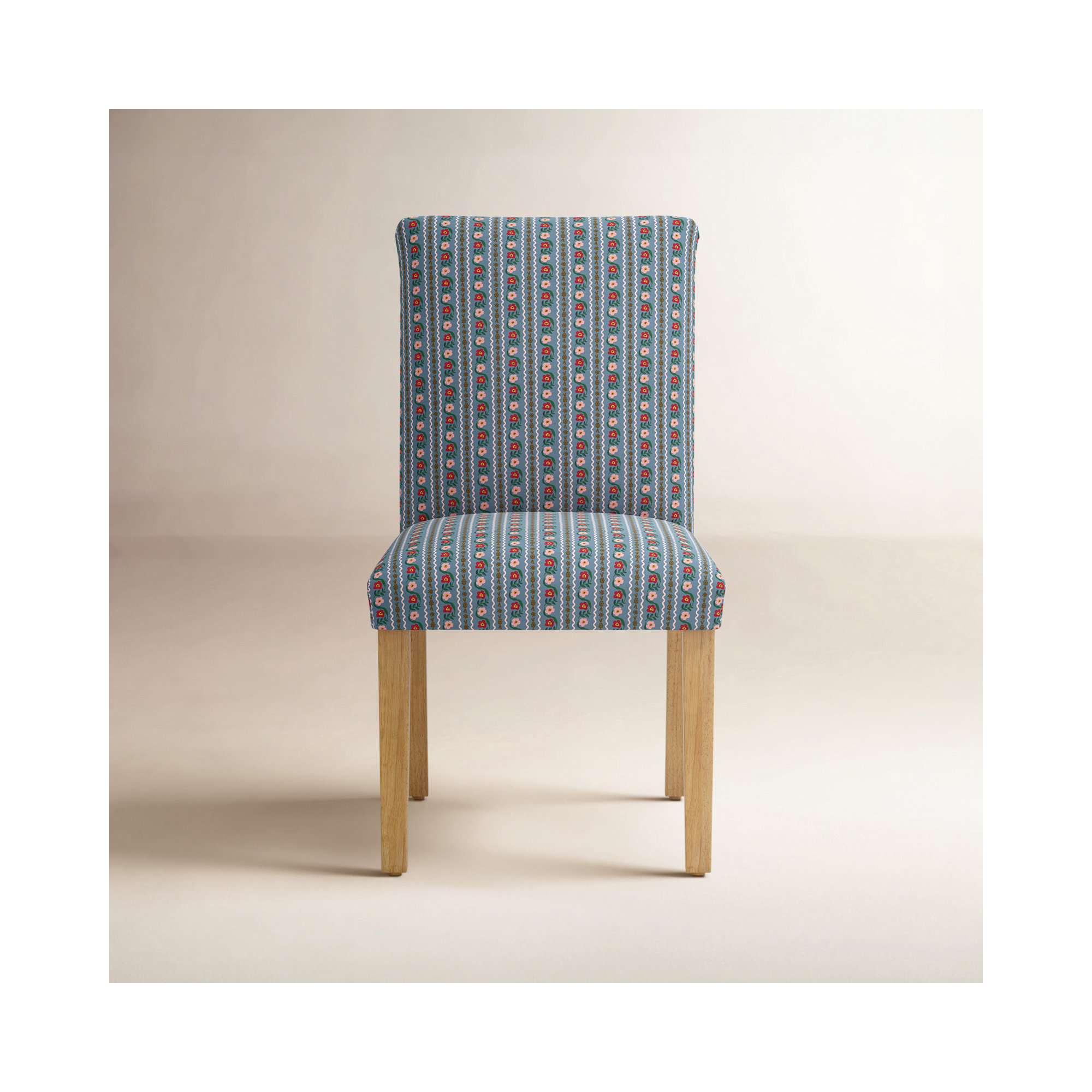 Rifle Paper Co. x Cloth & Company Lorraine Dining Chair, Delphine Slate