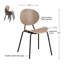 Chaise empilable bentwood