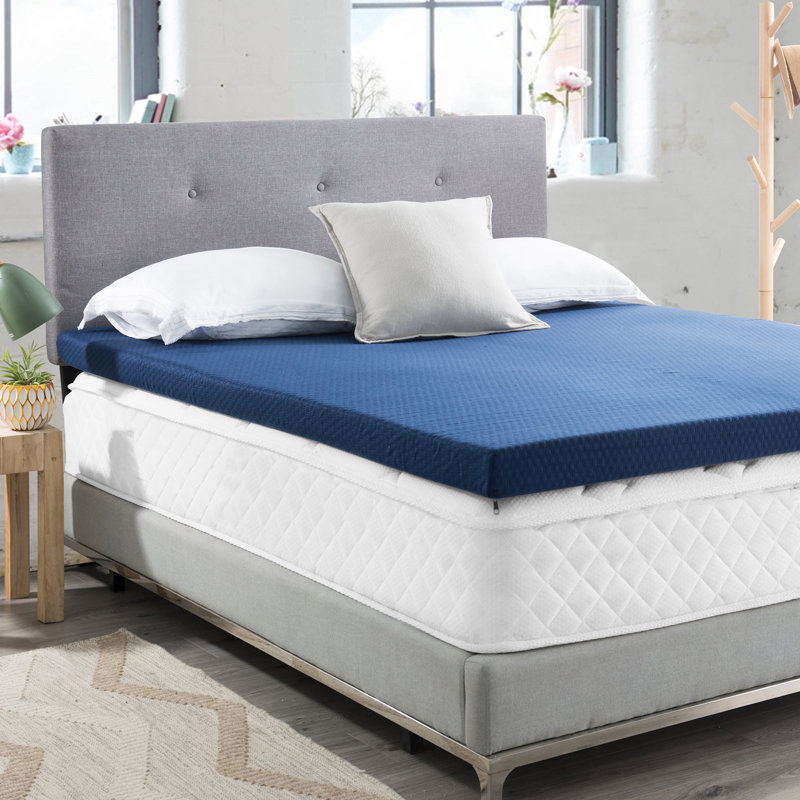 Surmatelas en mousse viscoélastique 3 po Clarkson, Très grand