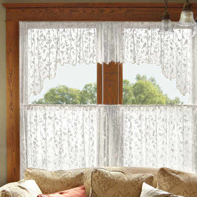 Brooke Floral Tailored Window Valance