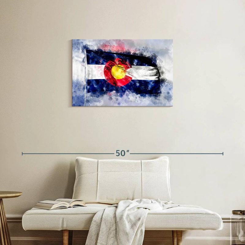 Colorado Flag, 20" H x 30" W