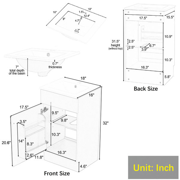 Dimensions du produit