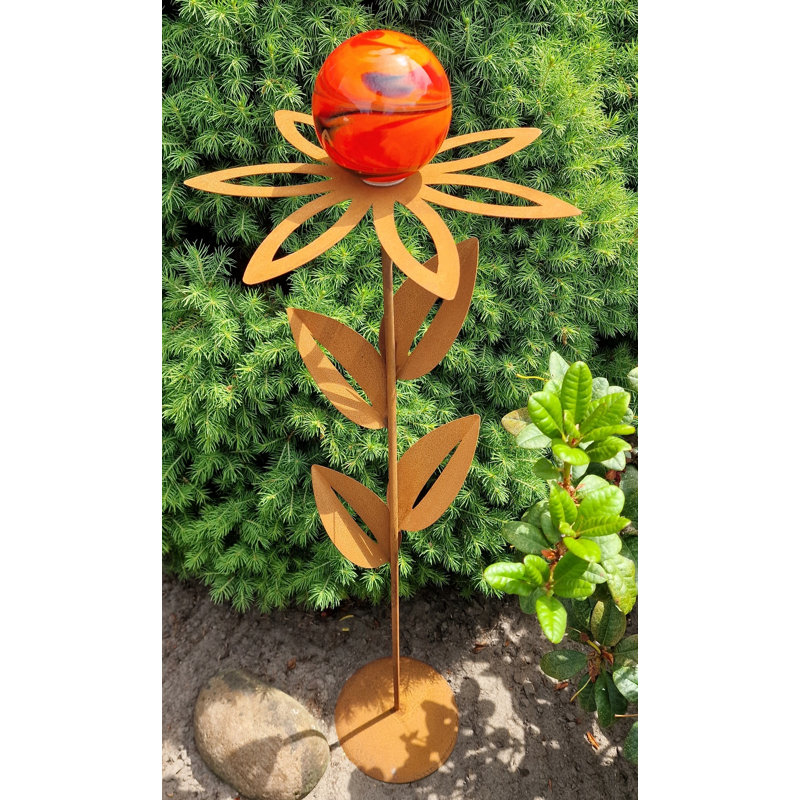 Robs Metal Plants & Flowers Gazing Ball