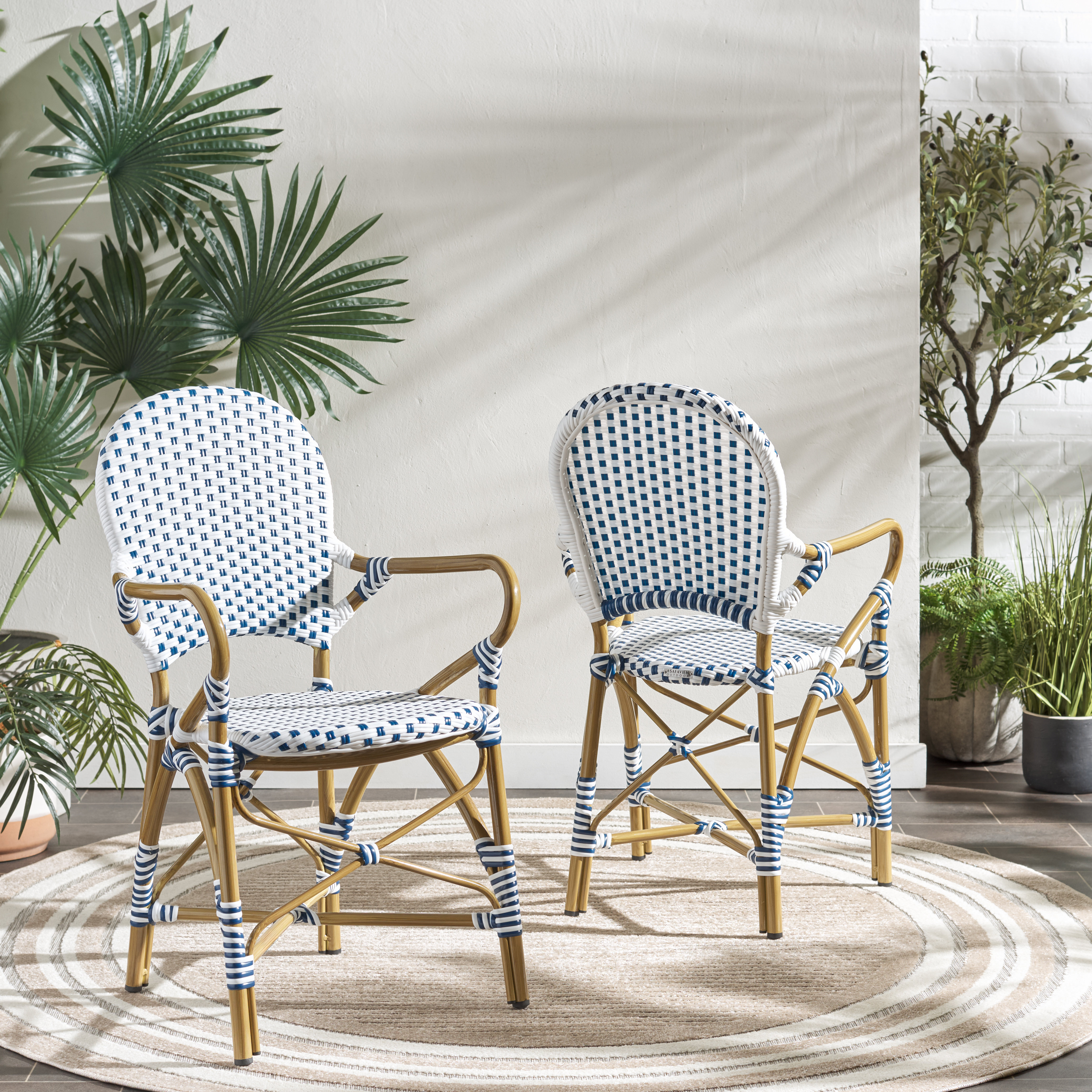 Longshore Tides Wilburg Stacking Patio Dining Armchair & Reviews | Wayfair