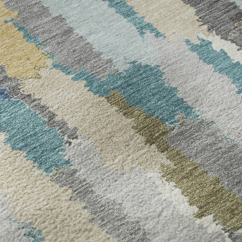 Rug, Teal, 8' Round