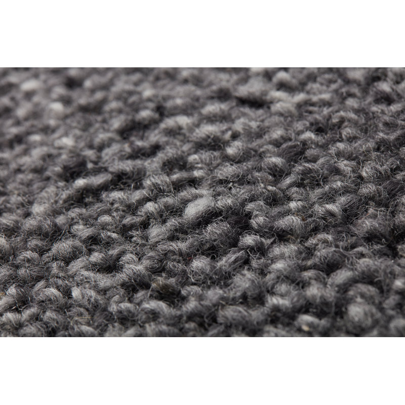 Oreiller carré Villa, Inférieur, Gris anthracite