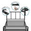 Charlesworth Metal Bed-169011856-169011858