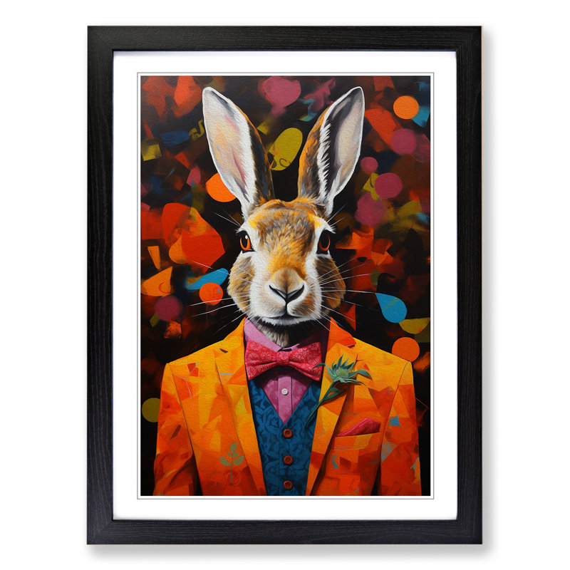 Hare Conceptual - Framed Print