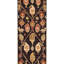 Wool Oriental Area Rug in Black/Brown/Red/Beige-1512979463