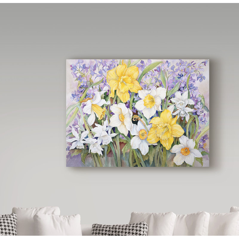 Deetra Early Spring - Impression sur toile tendue, H 24 po x l 32 po x P 2 po