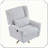 Power Swivel Recliner Upholstered 5-Star Base Comfortable Stylish Durable Practical Versatile-7055697