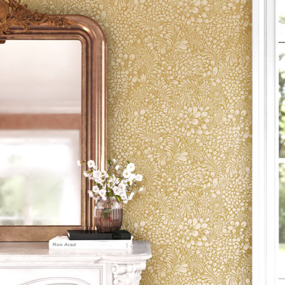 Rouleau de papier peint botanique L 33 pi x l 20,9 po Kopec