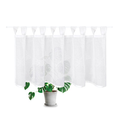 Ankenbaer Animal Print Tailored Kitchen Curtain