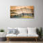 Mountains Landscape - Unframed Photograph on Glass