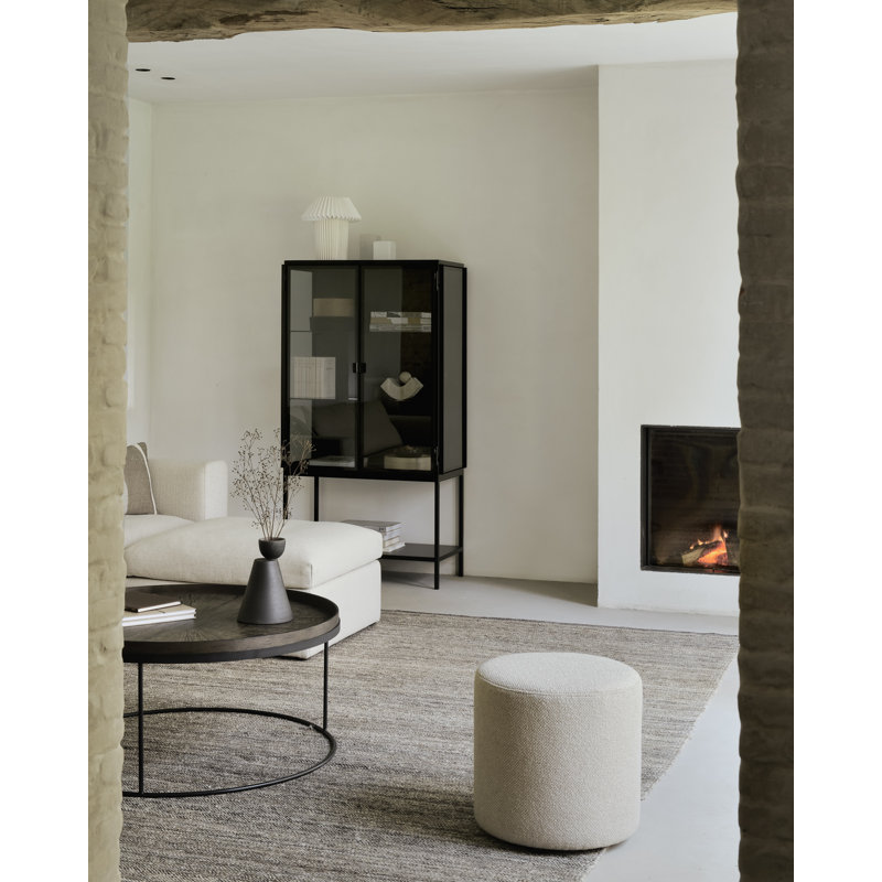 Mellow Square Ottoman, Off White