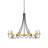 Hanlon 10 - Light Dimmable Wagon Wheel Chandelier