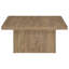 Ensemble de 3 tables basses Exeter Mango Square (table incluse seulement)