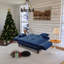 Simple futon et matelas à dossier capitonné de 56,5 po de large-51173390