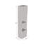 Booky 15.8" 42 Black Bookcase-809268361
