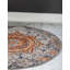 Tapis gris / orange de style Sud-Ouest Dimonetta-23392883