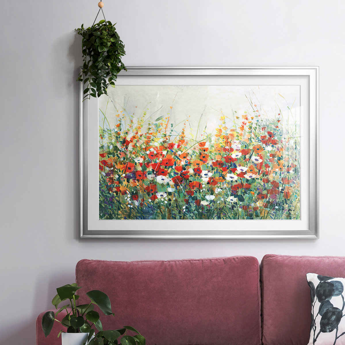Winston Porter Garden In Bloom II Framed On Paper Print | Wayfair