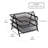 Mind Reader 3-Tier Paper Tray, Desktop Organizer, File Storage, Workspace, Office, Metal Mesh, 11.5"L x 13.75"W x 10"H-716122194