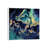 Dramaqueen - Gold And Indigo by Monika Strigel - Floater Frame Print on Canvas-553755746-553755747
