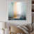 Cadre flottant blanc