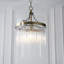 Geira Pendant finished in Ant. Brass